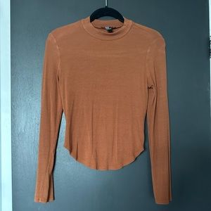 Forever 21 Crop Top with Back Detail - Size Medium